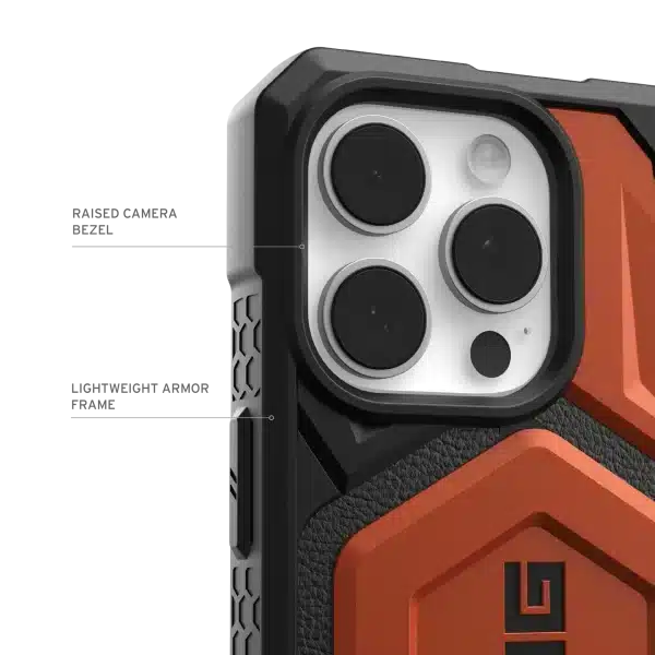 MONARCH PRO IPHONE 13-16 PRO MAX CASE - CRIMSON