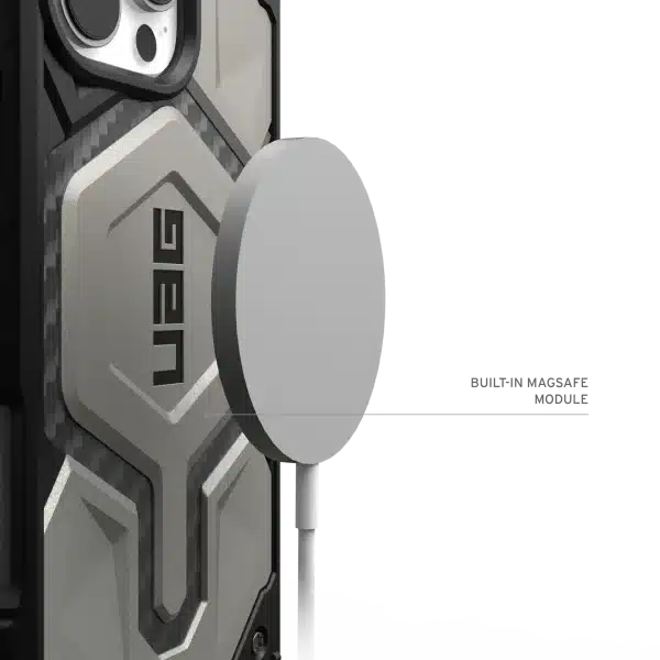MONARCH PRO IPHONE 13-16 PRO MAX CASE - Silver