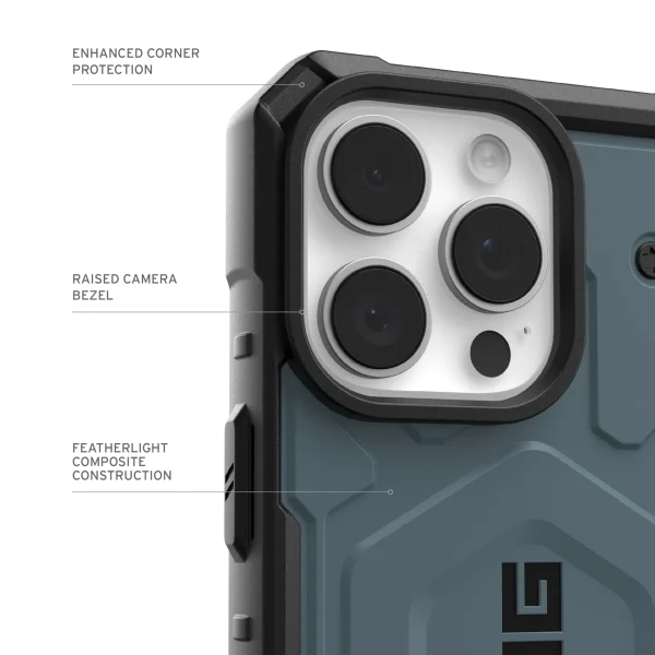 Pathfinder Compatible with iPhone 12-16 Pro Max Case- Cloud Blue
