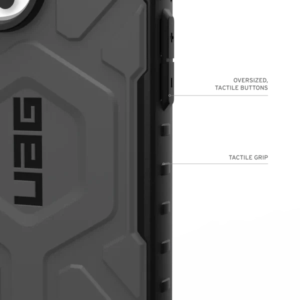 Pathfinder Compatible with iPhone 12-16 Pro Max Case- Silver