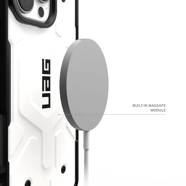Pathfinder Compatible with iPhone 12-16 Pro Max Case- White