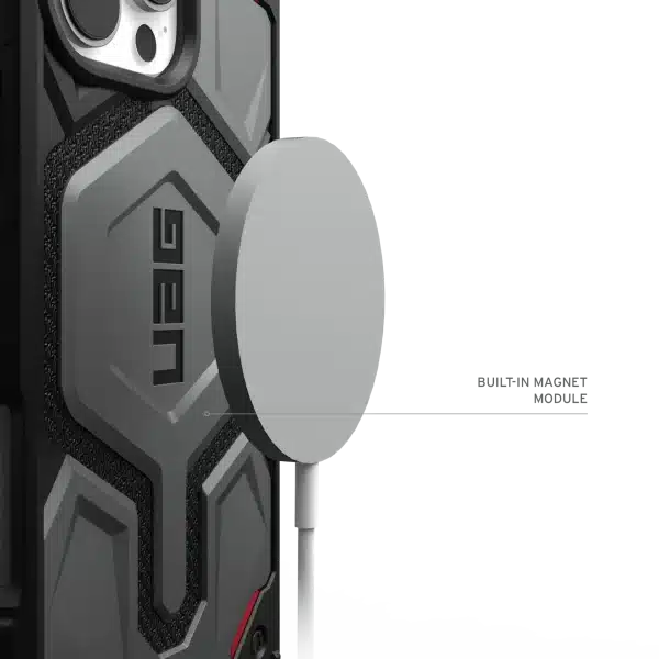 MONARCH PRO KEVLAR® IPHONE 13-16 PRO MAX CASE - Kevlar Silver