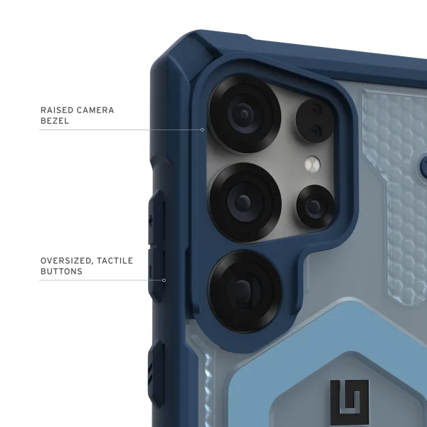 PATHFINDER CLEAR GALAXY S23-S25 ULTRA - BLUE CASE