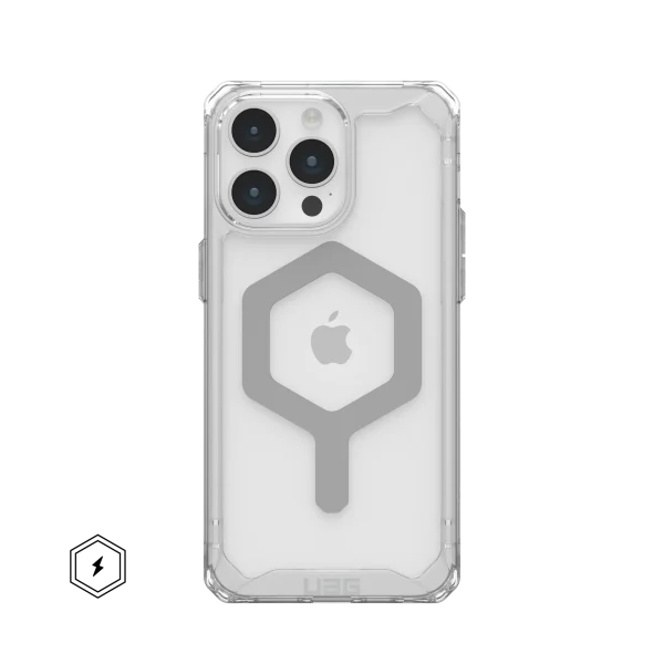 PLYO IPHONE 12 13 14 15 16 PRO MAX CASE -  Ice/Silver