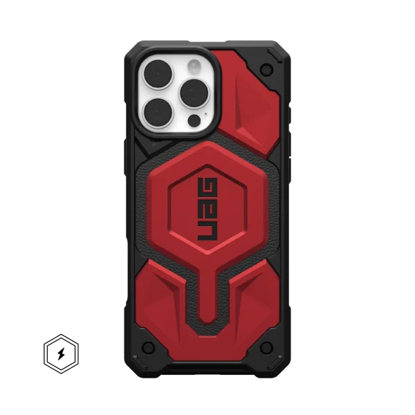 MONARCH PRO IPHONE 13-16 PRO MAX CASE - CRIMSON