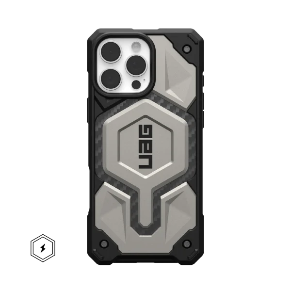 MONARCH PRO IPHONE 13-16 PRO MAX CASE - Silver