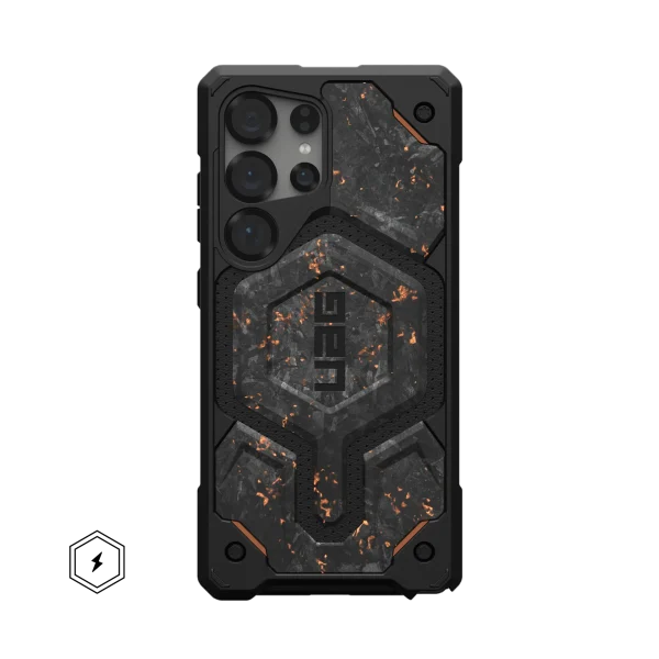 FORGED CARBON WITH COPPER GALAXY S23-S25 ULTRA  CASE