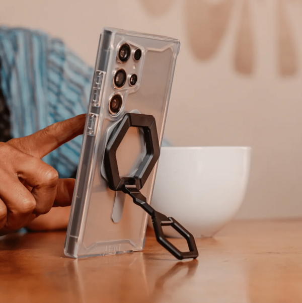 MAGNETIC RING STAND - Black/Black