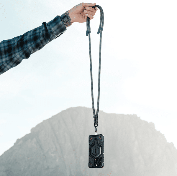 CIVILIAN SLIM CROSSBODY LANYARD - Cloud Blue