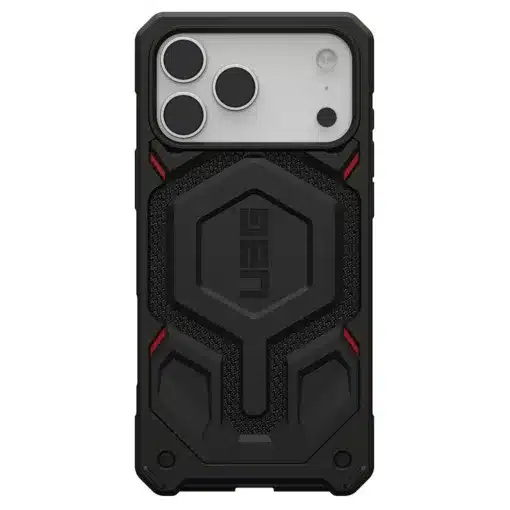 Monarch Pro – เคส iPhone 17-17 Pro Max – สี Kevlar Black