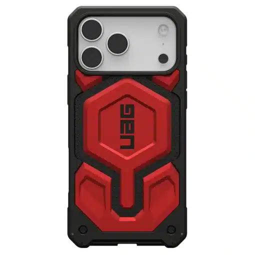 Monarch Pro – เคส iPhone 17-17 Pro Max – สี Crimson