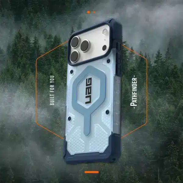 Pathfinder Clear (Magsafe) – เคส iPhone 17-17 Pro Max – สี Blue