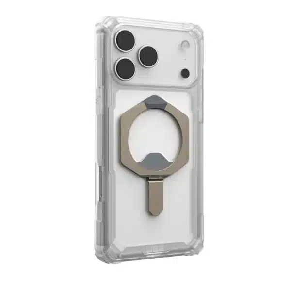 Plasma XTE (Magsafe) – เคส iPhone 17-17 Pro Max – สี Clear/Titanium