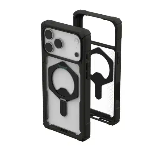 Plasma XTE (Magsafe) – เคส iPhone 17-17 Pro Max – สี Black/Clear