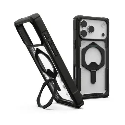 Plasma XTE (Magsafe) – เคส iPhone 17-17 Pro Max – สี Black/Clear