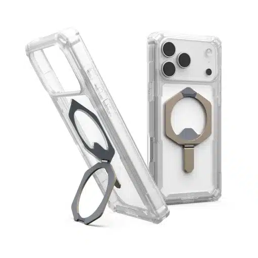 Plasma XTE (Magsafe) – เคส iPhone 17-17 Pro Max – สี Clear/Titanium